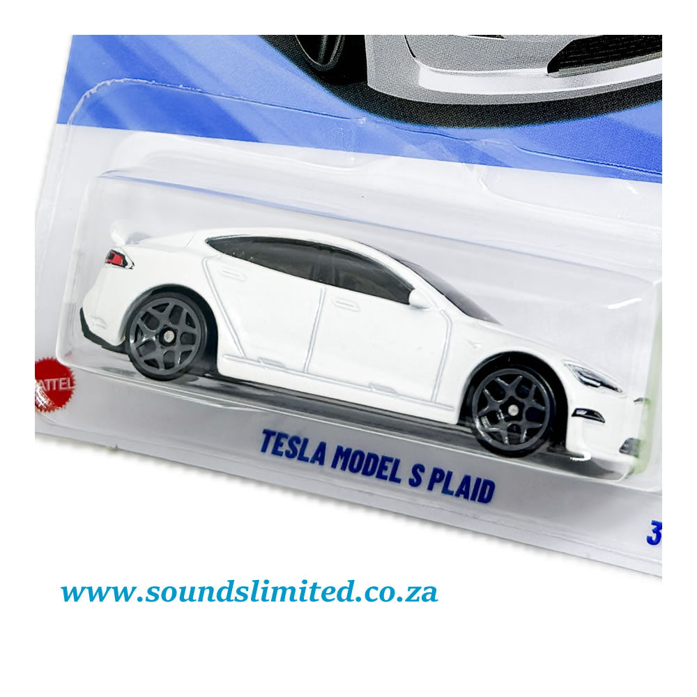 Hot Wheels Tesla Model S Plaid HYX58 Long Card