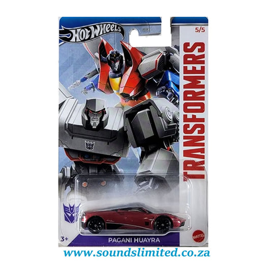 Hot Wheels Transformers #5 Pagani Huayra HRV62