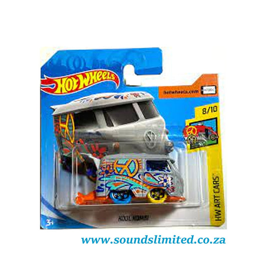 Hot Wheels Kool Kombi HW Art Cars 2018 card