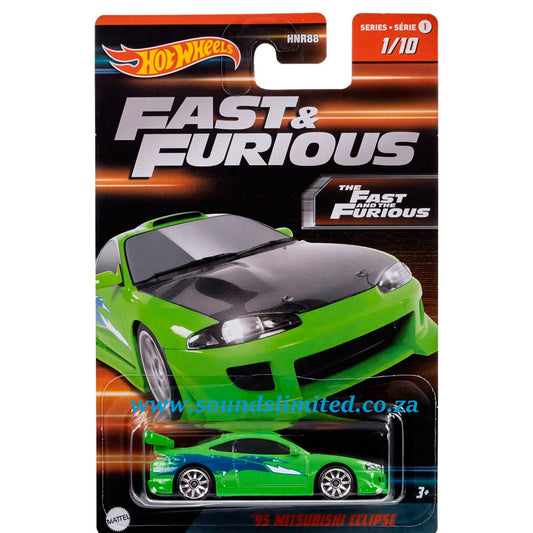 Hot Wheels Fast & Furious Series 1 ’95 Mitsubishi Eclipse HNR88