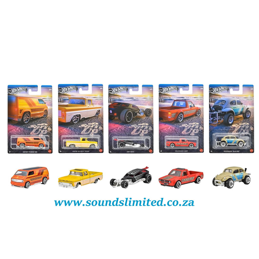 Hot wheels Silver series Surf’s Up Set of 5 GDG44-987M