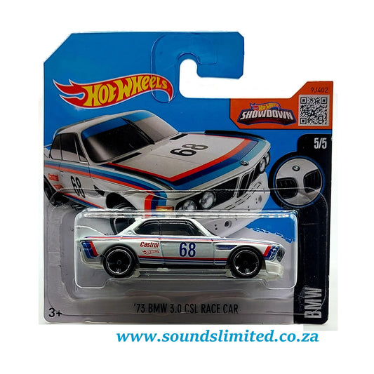 Hot wheels '73 BMW 3.0 CSL Race Car White