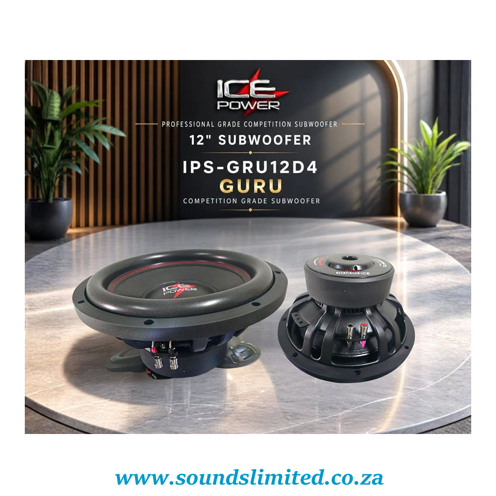 Ice Power 12 inch Guru competition Subwoofer 22000w IPS-GRU12D4