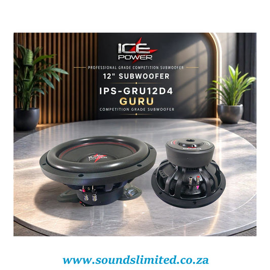 Ice Power 12 inch Guru competition Subwoofer 22000w IPS-GRU12D4
