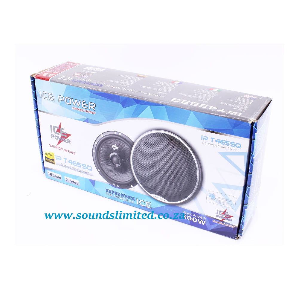IcePower IP-T465SQ 6.5″ 500w SQ Series 2way Speakers