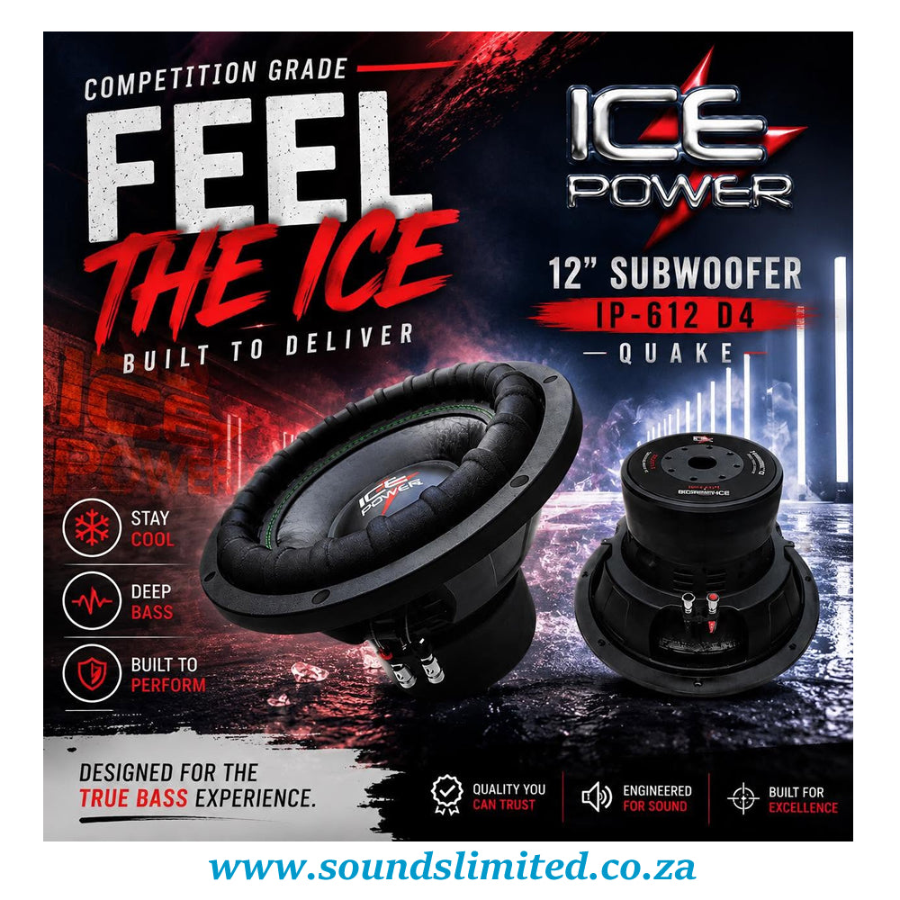Ice Power Quake Series 12 inch Subwoofer 24000w IP-612D4