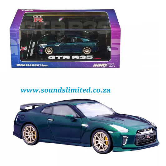 Inno64 Models 1/64 IN64-R35TS-MP Nissan GT-R (R35) T-Spec RHD Midnight Purple Metallic