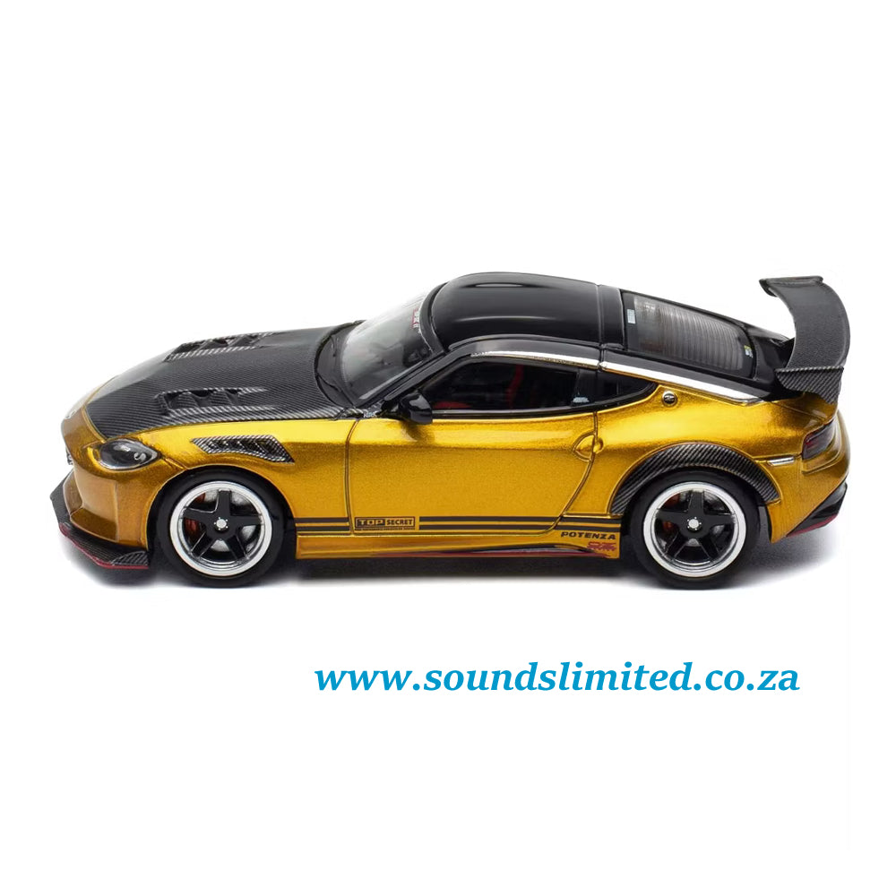 Inno Models Nissan Fairlady Z Top Secret (RZ34) IN64-400ZTS-GOLD