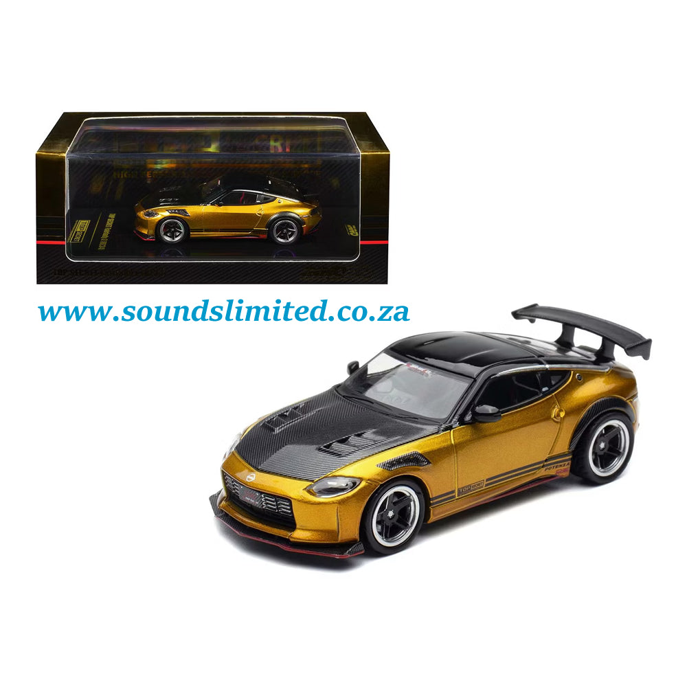 Inno Models Nissan Fairlady Z Top Secret (RZ34) IN64-400ZTS-GOLD