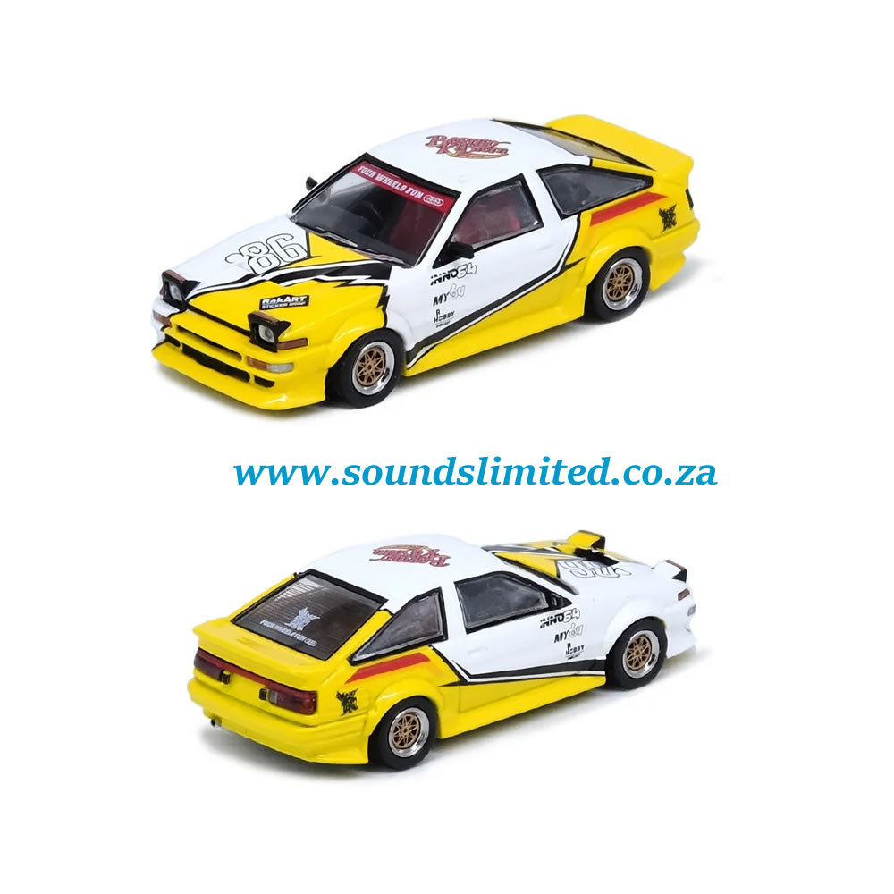 Inno64 Models 1/64 Toyota Sprinter Trueno AE86 Brunei Diecast Kustom Show 2024 - IN64-AE86T-BDKS24