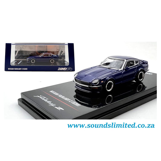 Inno64 Models 1/64 Nissan Fairlady Z 240Z S30 Dark Blue Metallic - IN64-240Z-DBM