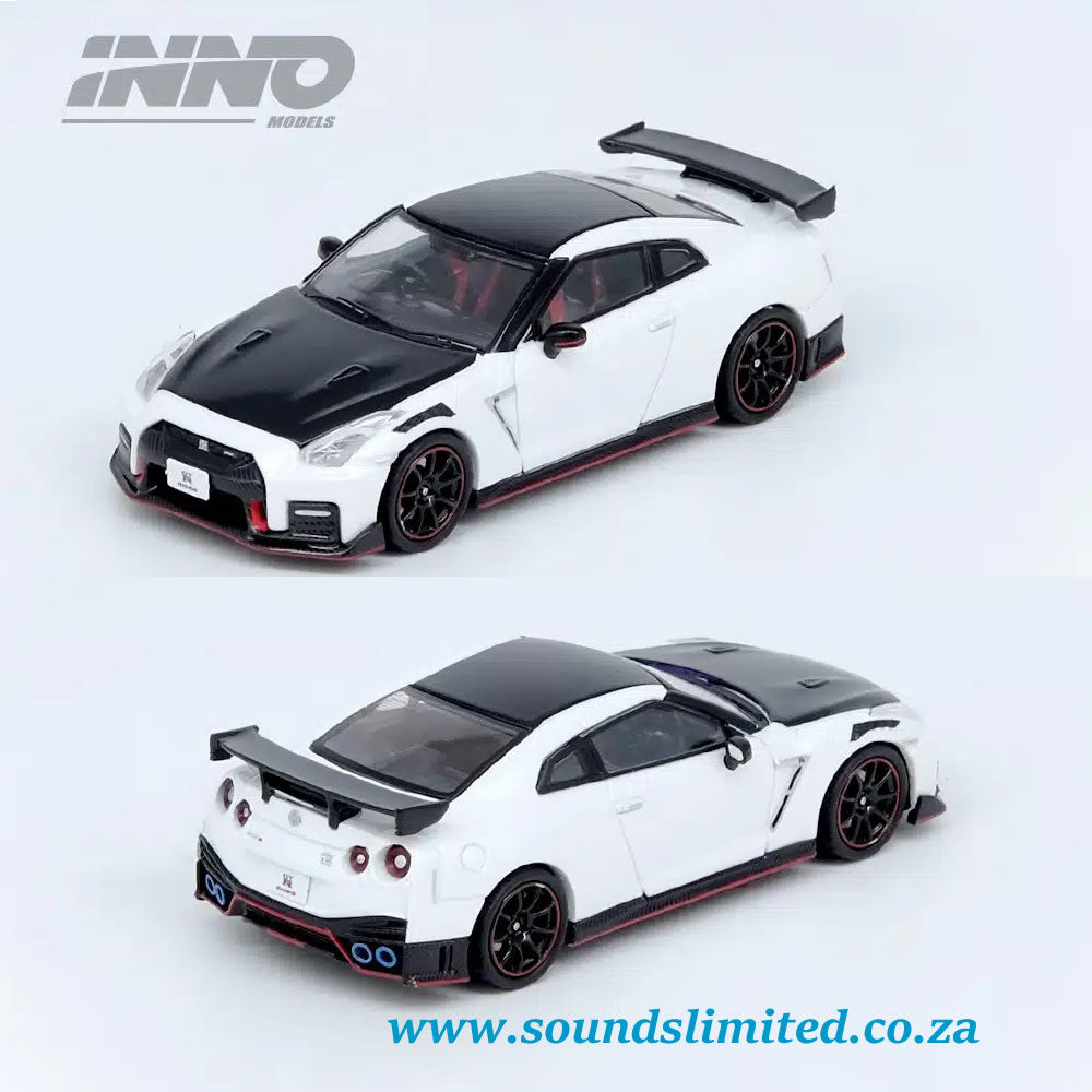Inno64 1/64 Nissan GT-R (R35) Nismo White IN64-R35N-WHI
