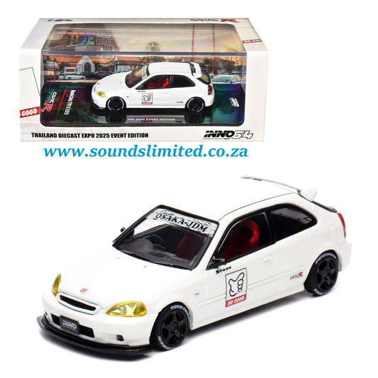 Inno64 Honda Civic Type R EK9 Thailand Diecast Expo 2025 Event Edition Show Exclusive IN64-EK9-TDE25