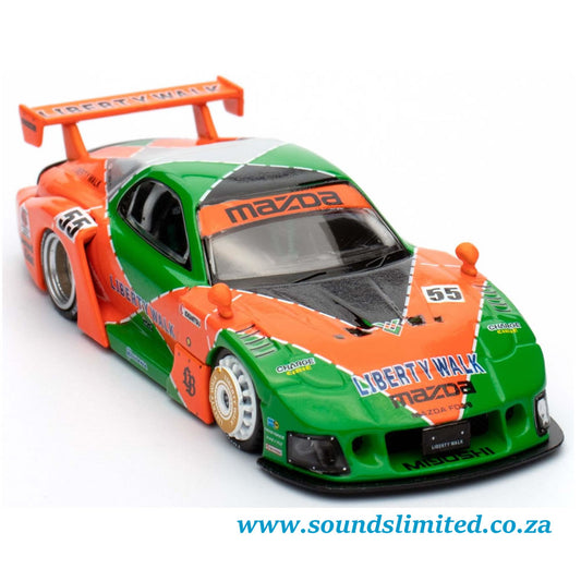 Inno64 Models 1/64 LBWK Mazda RX7 FD3S Malaysia Diecast Expo Special Edition - IN64-LBWK-RX7-04