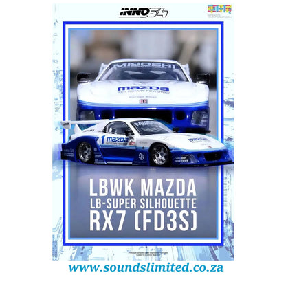 Inno64 Models LBWK RX-7 FD3S LB-Super Silhouette IN64-LBWK-RX7-06