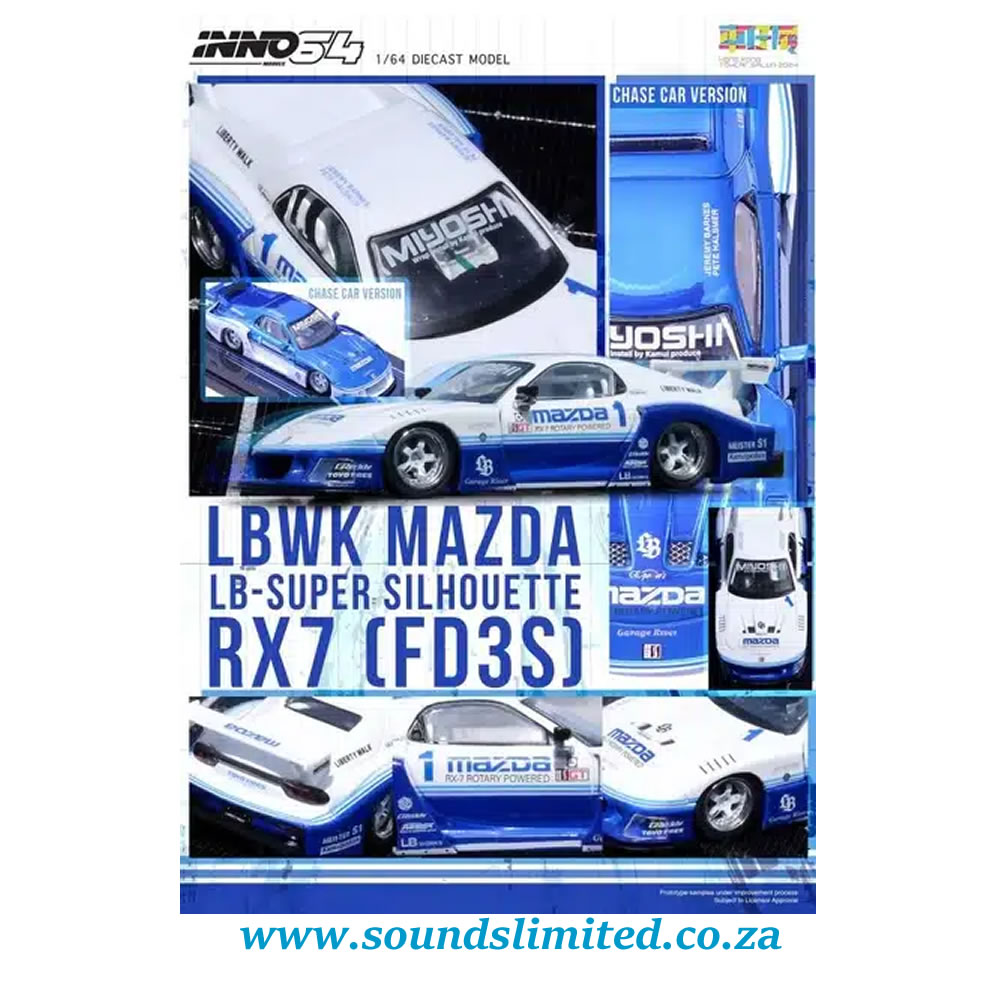 Inno64 Models LBWK RX-7 FD3S LB-Super Silhouette IN64-LBWK-RX7-06