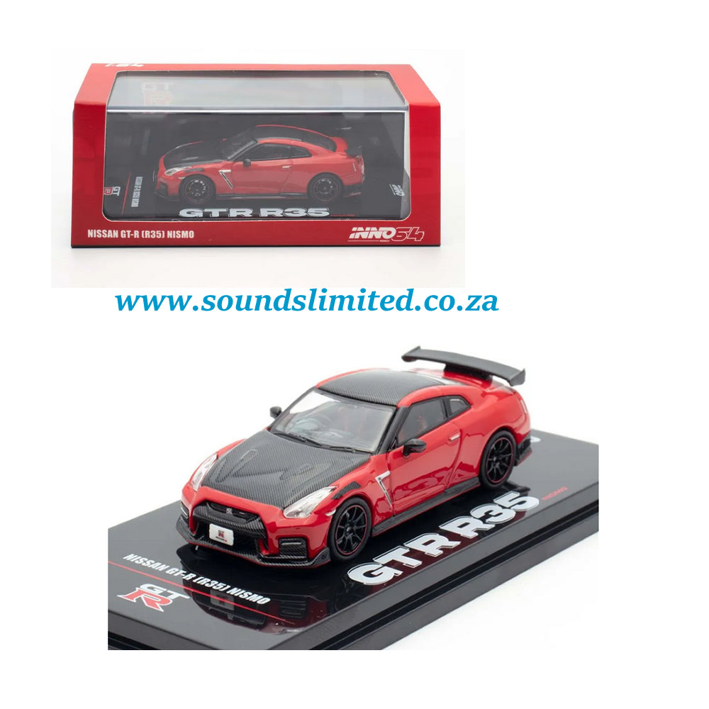 Inno64 Nissan GT-R (R35) NISMO Red IN64-R35N-RED