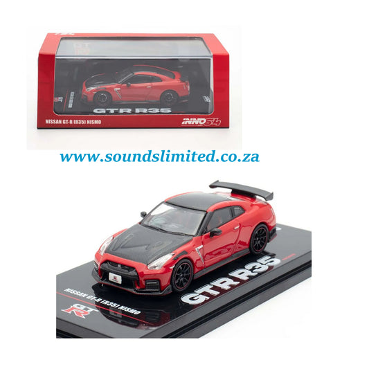 Inno64 Nissan GT-R (R35) NISMO Red IN64-R35N-RED
