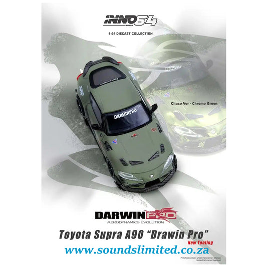 Inno64 Toyota Supra A90 Darwin Pro Matt Green IN64-A90DP-MATGR