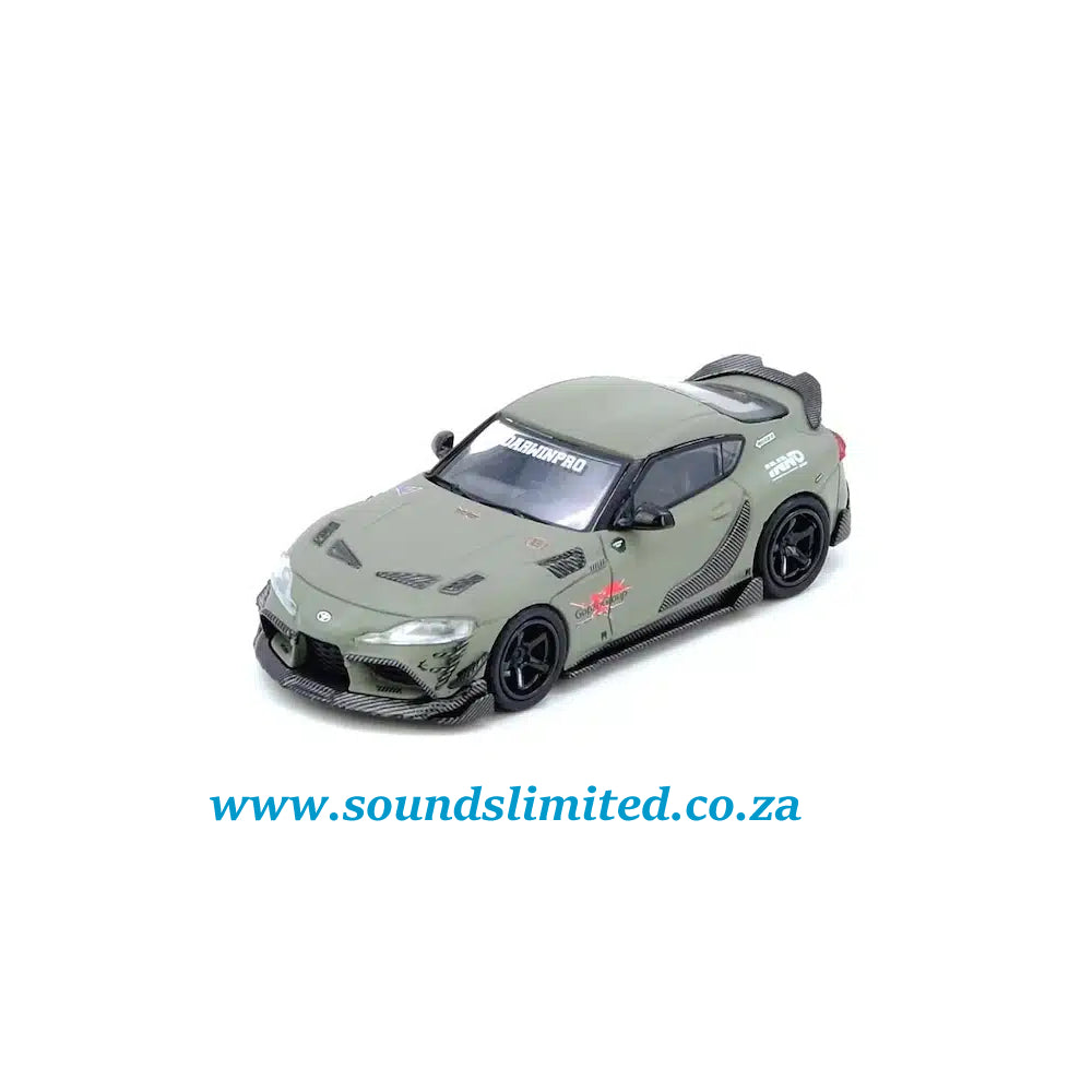 Inno64 Toyota Supra A90 Darwin Pro Matt Green IN64-A90DP-MATGR
