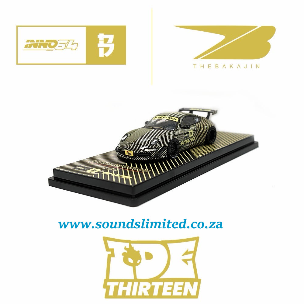 Inno64 x Black Crow Customs x The Bakajin Batik RWB 997 2026 Indonesia Diecast Expo (IDE) Event Edition