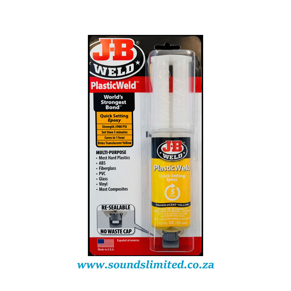 J-B Weld JBW50132 PlasticWeld Syringe