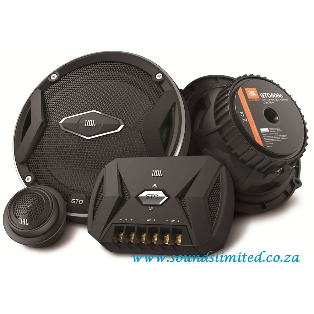 JBL GTO609C Two-way, 6-1/2" car audio component system