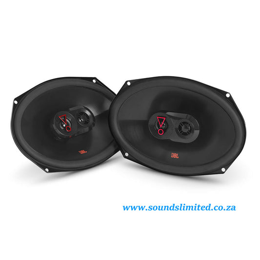 JBL Stage3 Series 9637F 6" x 9" 3-Way Coaxial Car Audio Speakers