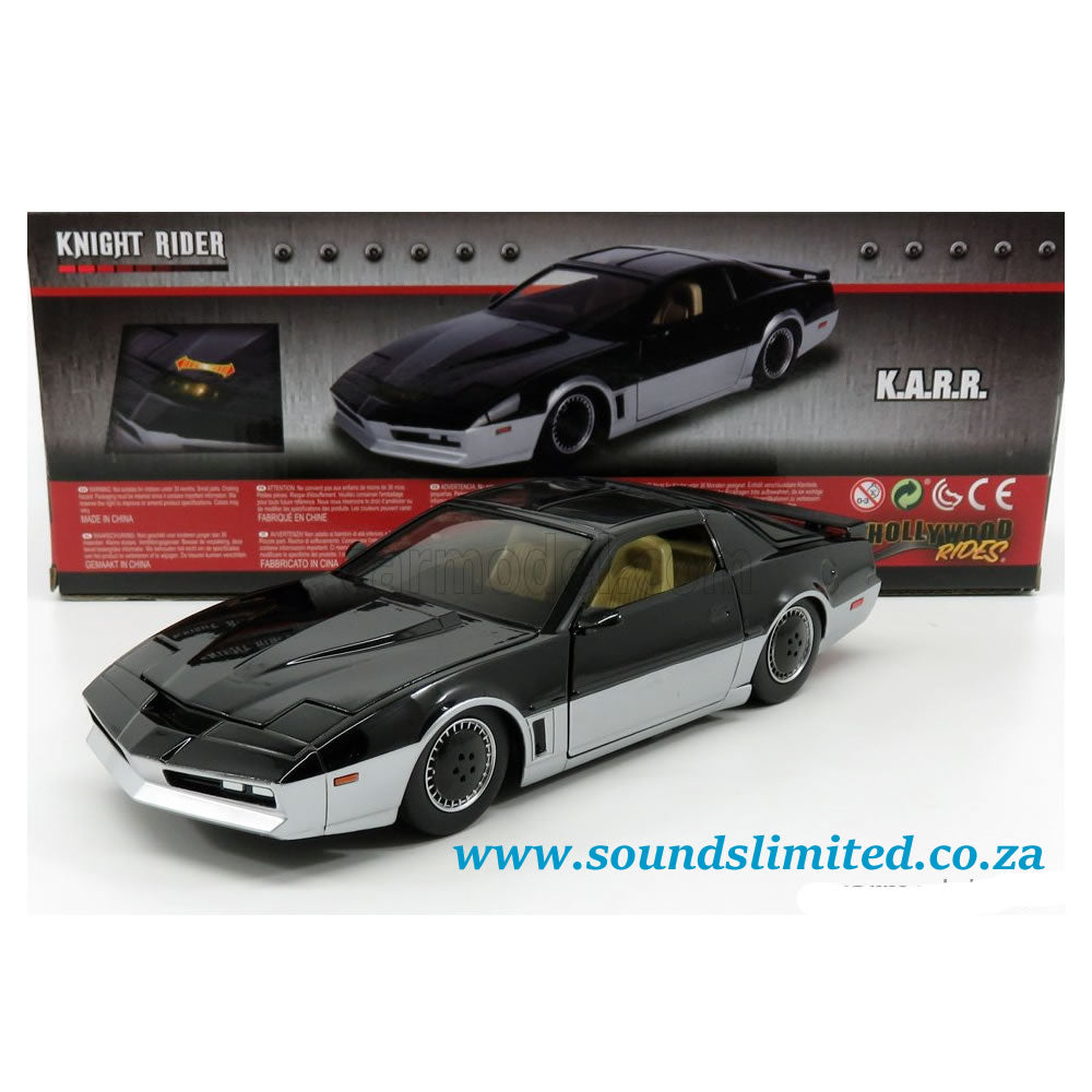 Jada Toys 1/24 Hollywood Rides Knight Rider K.A.R.R. Pontiac Trans AM #31115