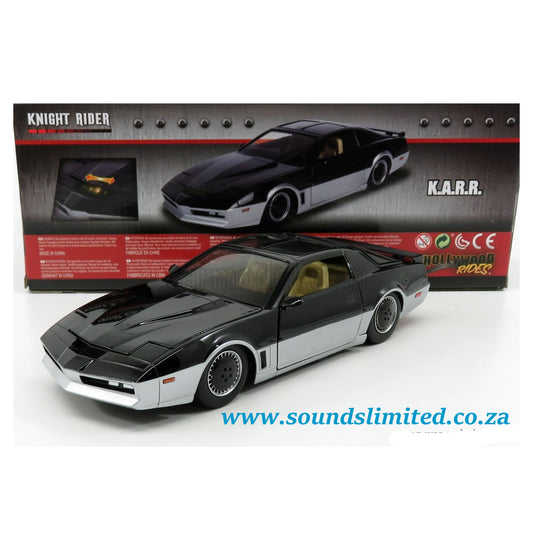 Jada Toys 1/24 Hollywood Rides Knight Rider K.A.R.R. Pontiac Trans AM #31115