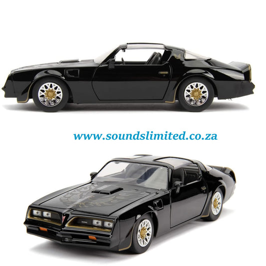 Jada Toys 1/24 Fast & Furious Tego’s 1977 Pontiac Firebird Black #30756