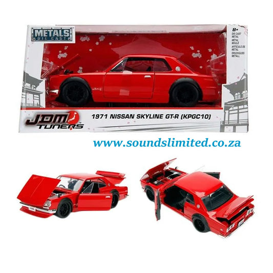Jada 30004 JDM Tuners 1971 Nissan Skyline GT-R KPGC10 1/24 Scale