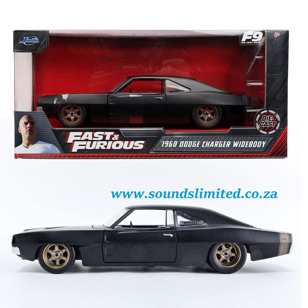 Jada Toys 1/24 Fast and Furiuos F9 '68 Dodge Charger Widebody #32614