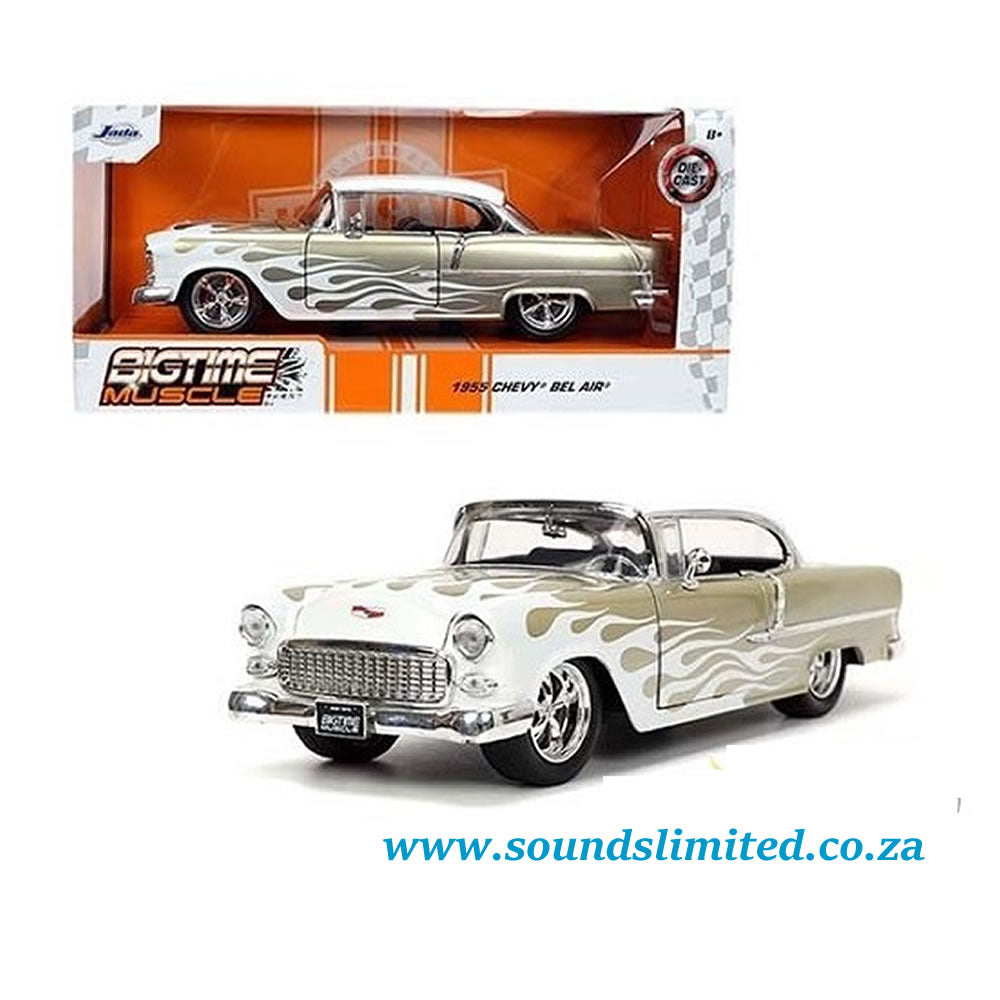 Jada 32917 1955 Chevrolet Bel Air Bigtime Muscle 1/24