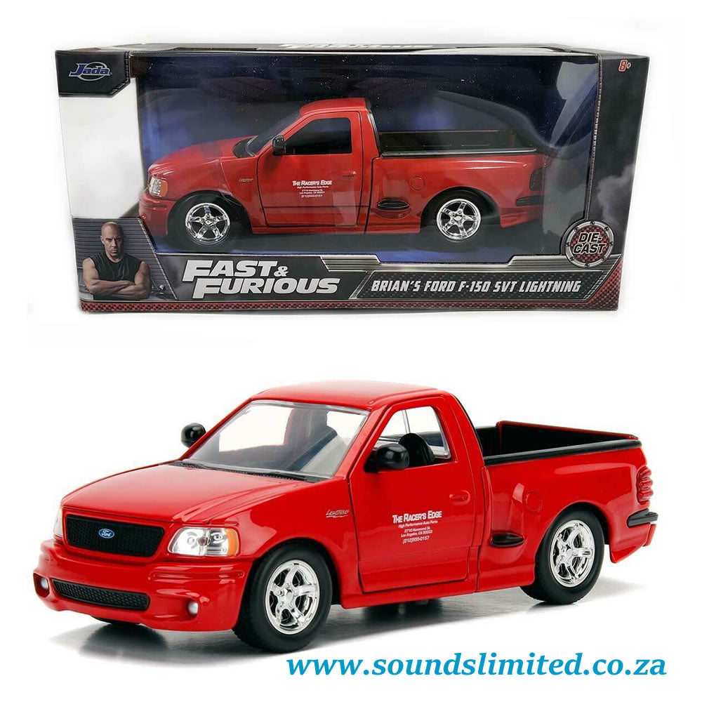 Jada 1/32 "Fast & Furious" Brian’s Ford F-150 SVT Lightning (Red) - #98320