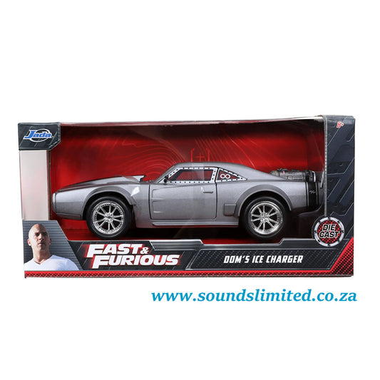 Jada Toys 1/24 Fast and Furious Dom's Ice Charger #98291