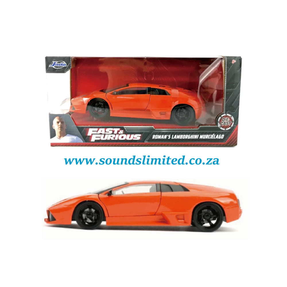 Jada 1/24 Roman’s Lamborghini Murcielago LP640 “Fast & Furious” Diecast Model Car - #54030