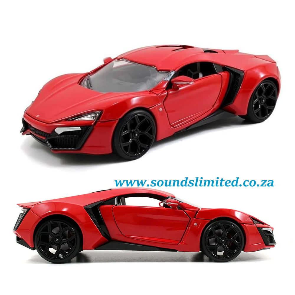 Jada Toys 97377 Lykan Hypersport Fast & Furious 1:24 Diecast Model Car