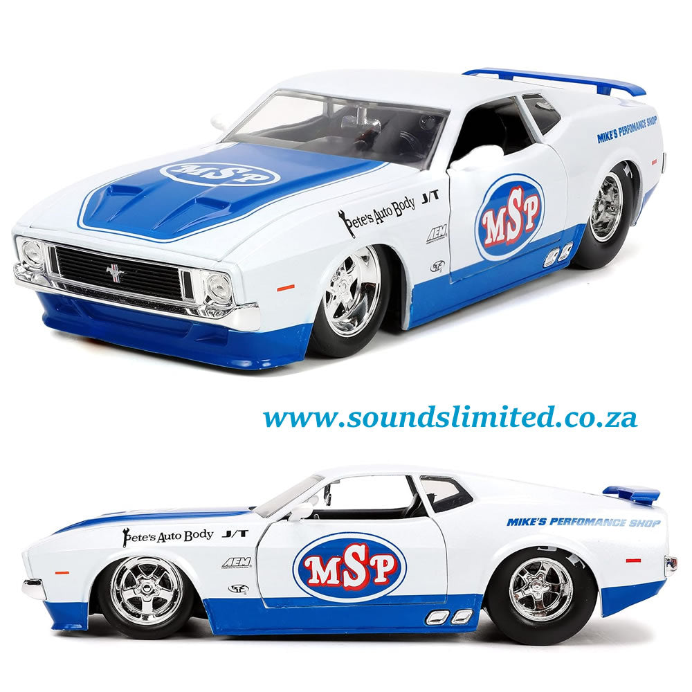 Jada 1/24 Big Time Muscle 1973 Ford Mustang Mach 1 - #33858