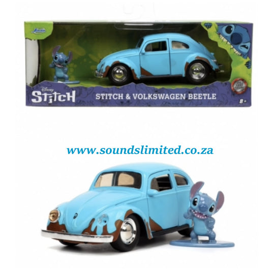 Jada Toys 1/32 Disney Stitch and Volkswagen Beetle #33251
