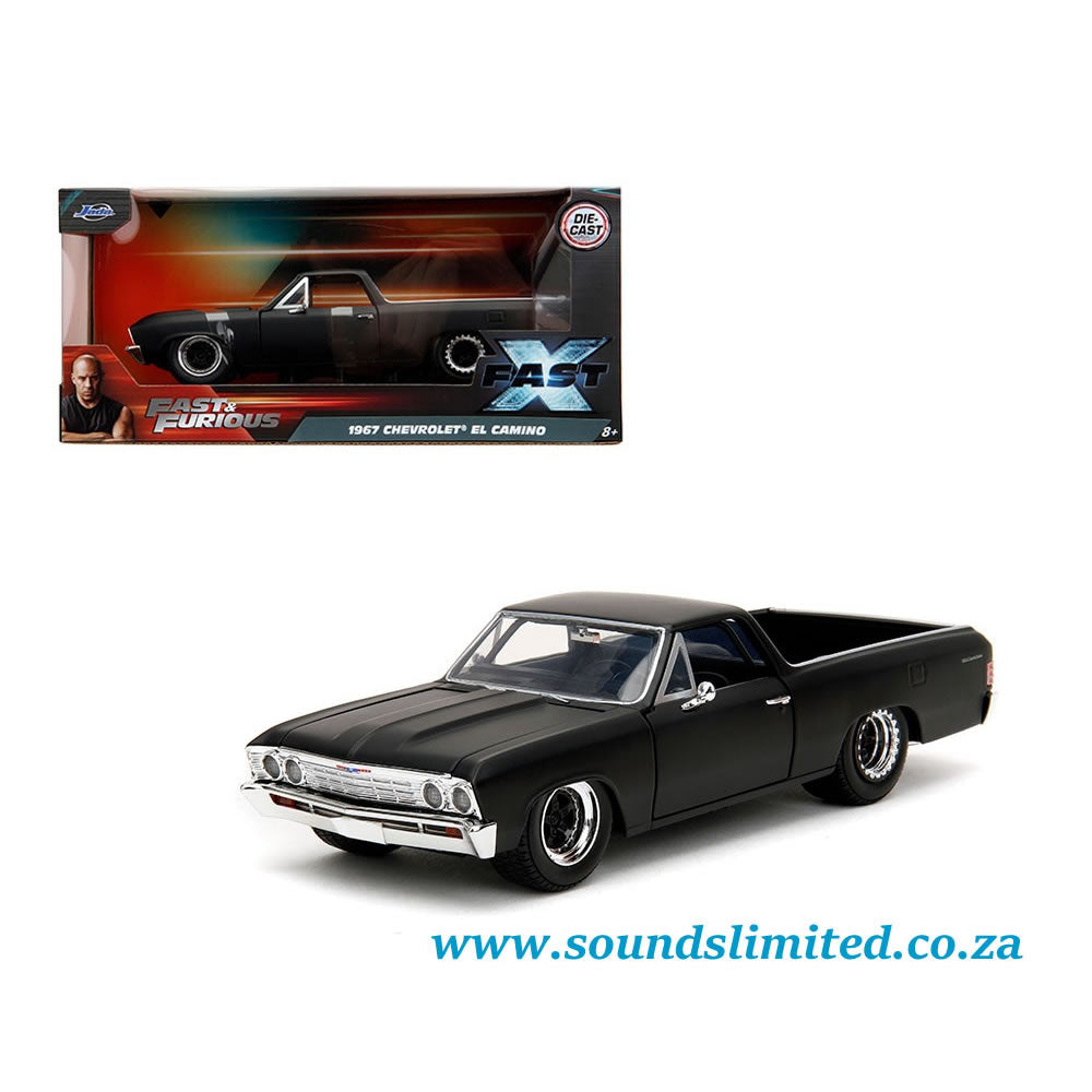 Jada 1/32 "Fast & Furious" 1967 EI Camino Fast and Furious - #34414