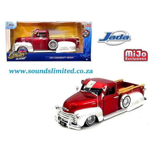 Jada Toys Street Low 1951 Chevrolet Pickup Truck 34292 1/24