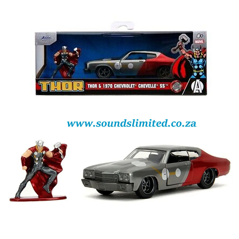 Jada Toys Thor and 1970 Chevrolet Chevelle SS 1/32 Diecast #34476