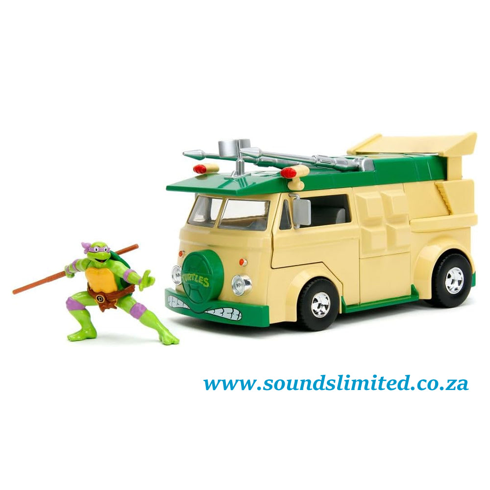 Jada Turtles Donatello and Party Wagon Die-Cast 1/24 34529
