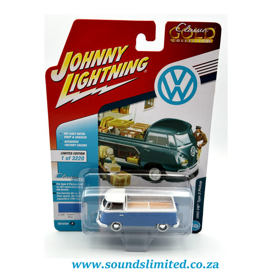 Johnny Lightning 1965 VW Type II Pickup Classic Gold Collection JLCG013