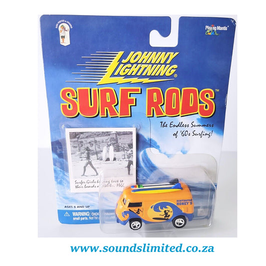 Johnny Lightning Surf Rods 60's VW Van Huntington Honey's 1/64 Diecast 294-01
