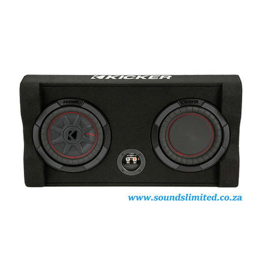 Kicker 48TRTP82 Down-Firing 8" CompRT 2-Ohm Enclosure