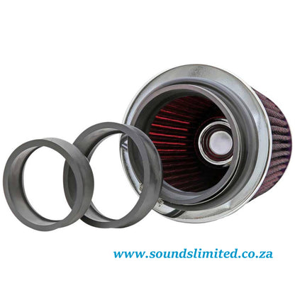 K&N Universal Clamp-On Air Filter RG-1002RD