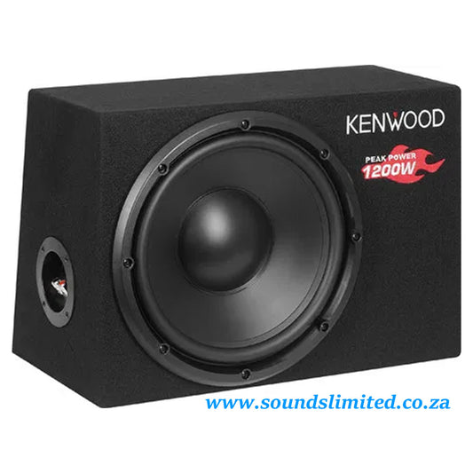 Kenwood KSC-W1200B Box-Type Passive Subwoofer