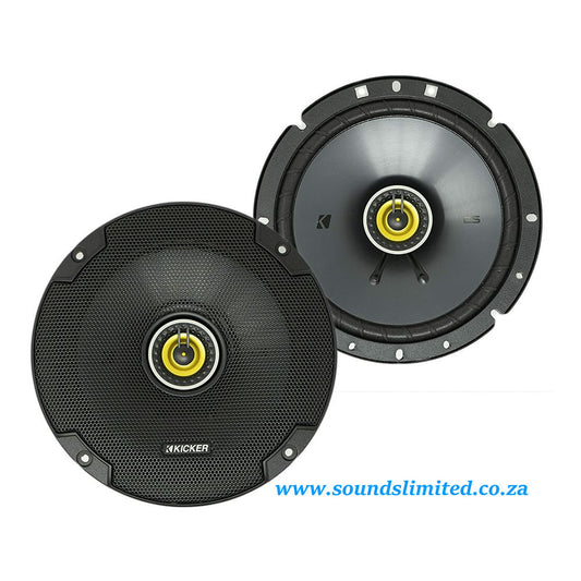 Kicker CSC67 (46CSC674) CS Series 6.75" 2-Way Coaxial Speakers (100 Watts RMS)